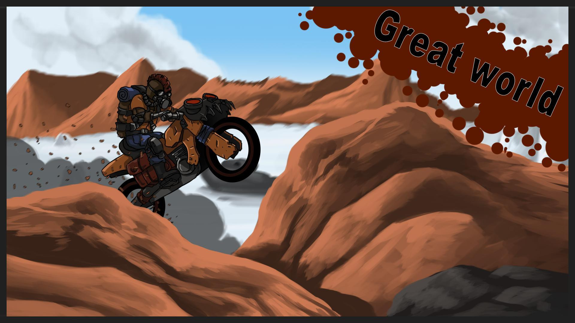 NUKE BIKE - Adventure Racing Game (itch) - кадр 1