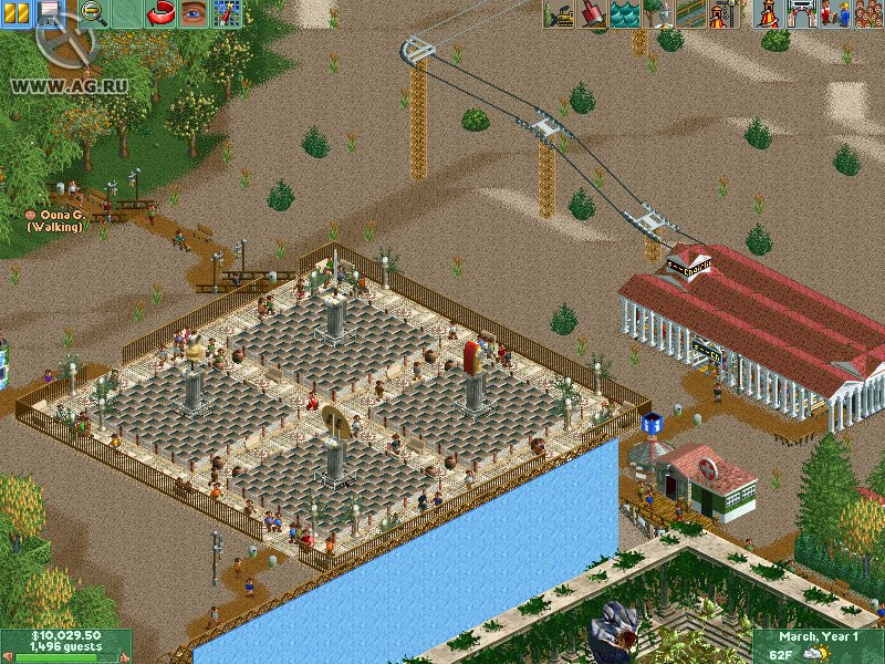 RollerCoaster Tycoon 2: Time Twister - кадр 9