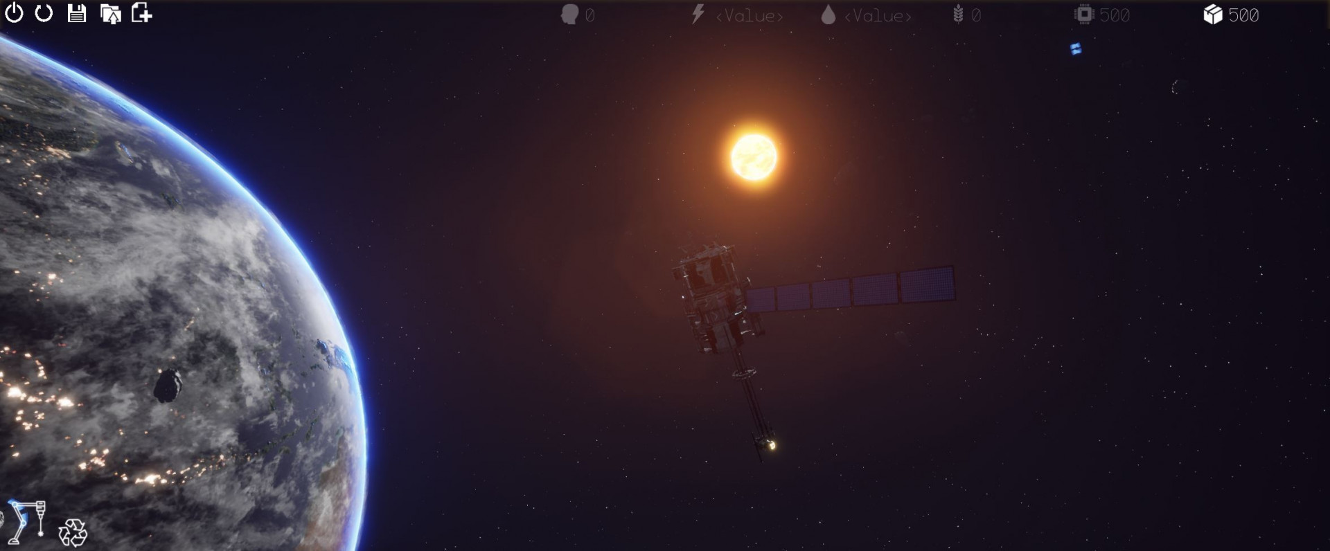 Final Return - Space Station Building Game (itch) - кадр 7