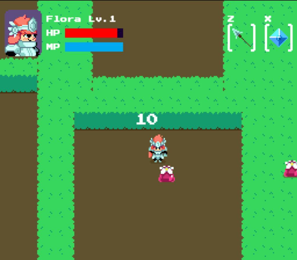 Dungeon of Flowers (threesided) (itch) - кадр 1