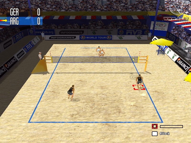 Power Spike Pro Beach Volleyball - кадр 12