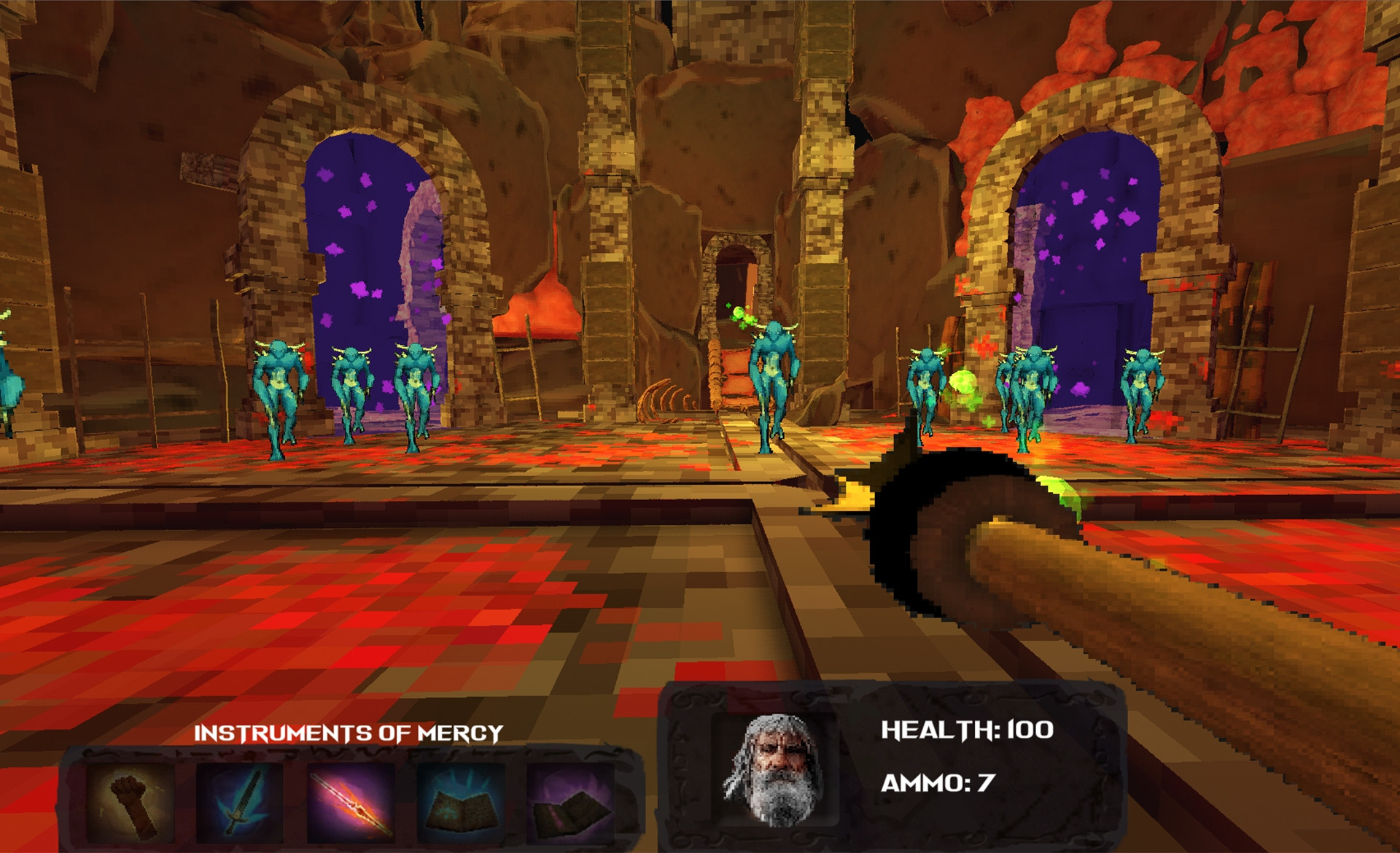Damned Souls - Raising Blood (itch) - кадр 4