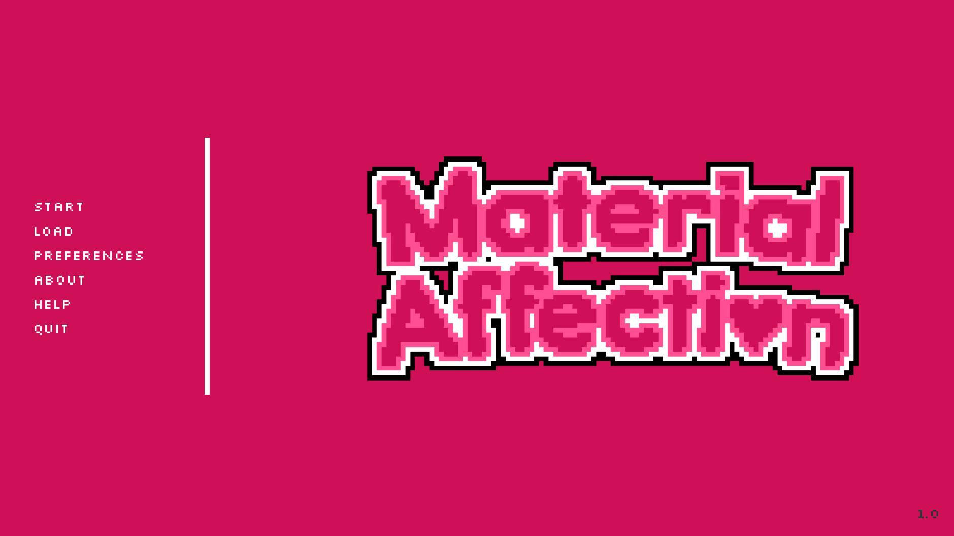 Material Affection (itch) - кадр 2