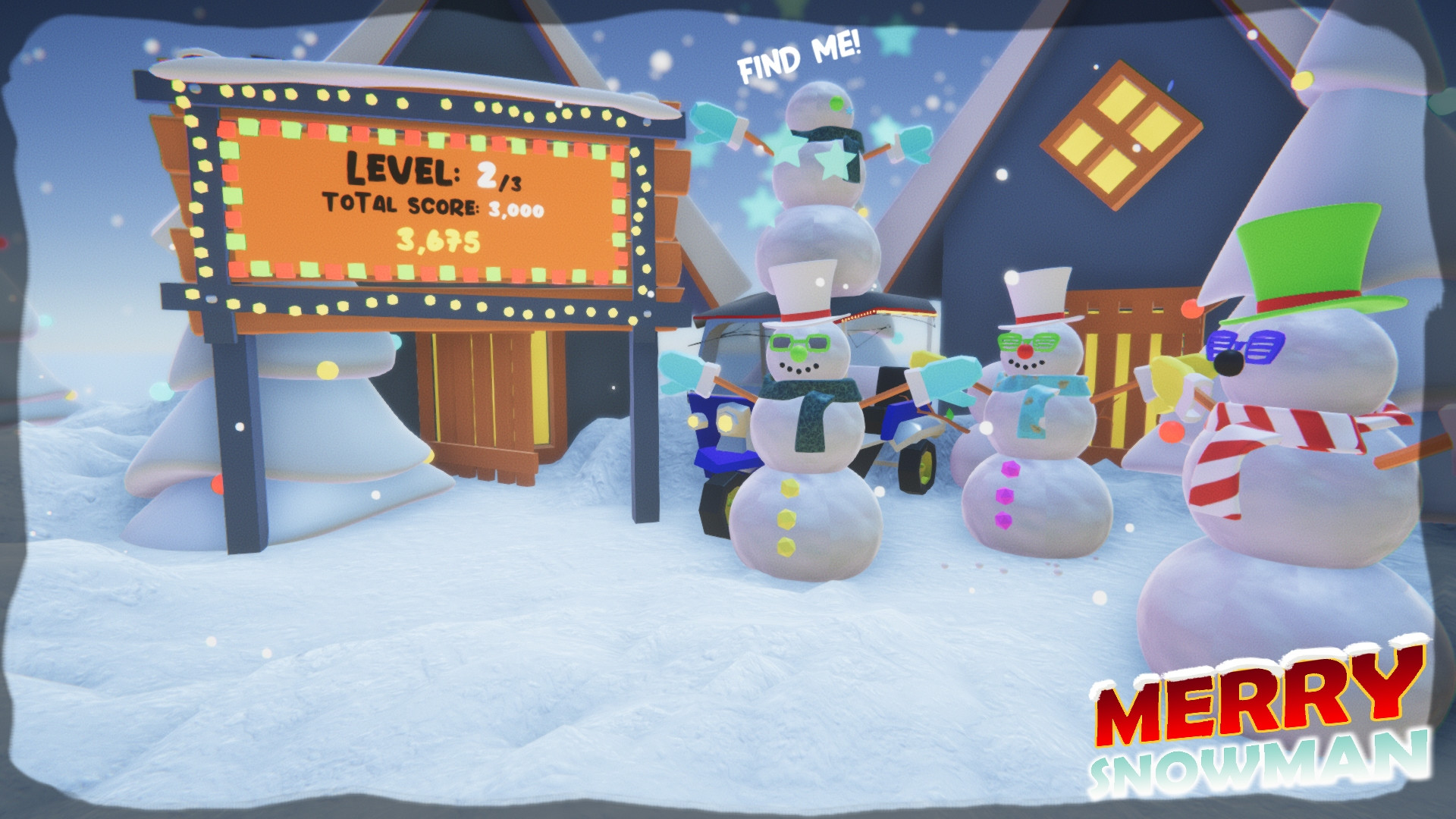 Merry Snowman (itch) - кадр 1