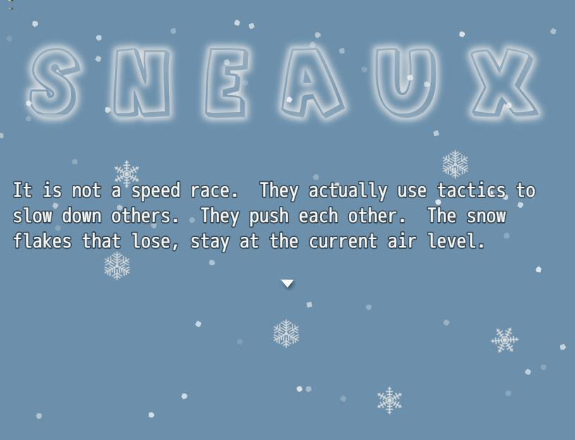 Sneaux [Demo] (itch) - кадр 2