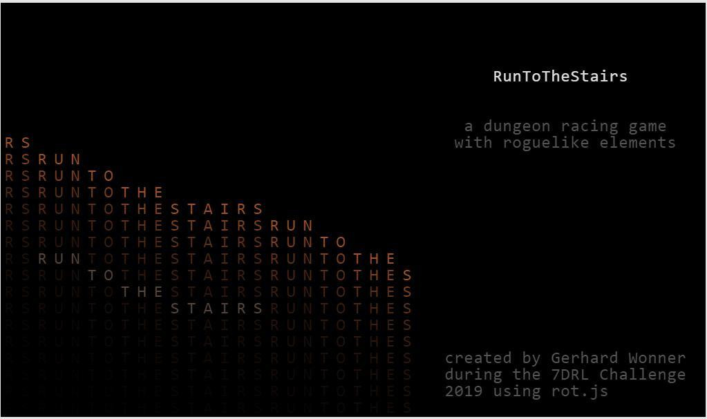 RunToTheStairs ASCII only Version (itch) - кадр 4