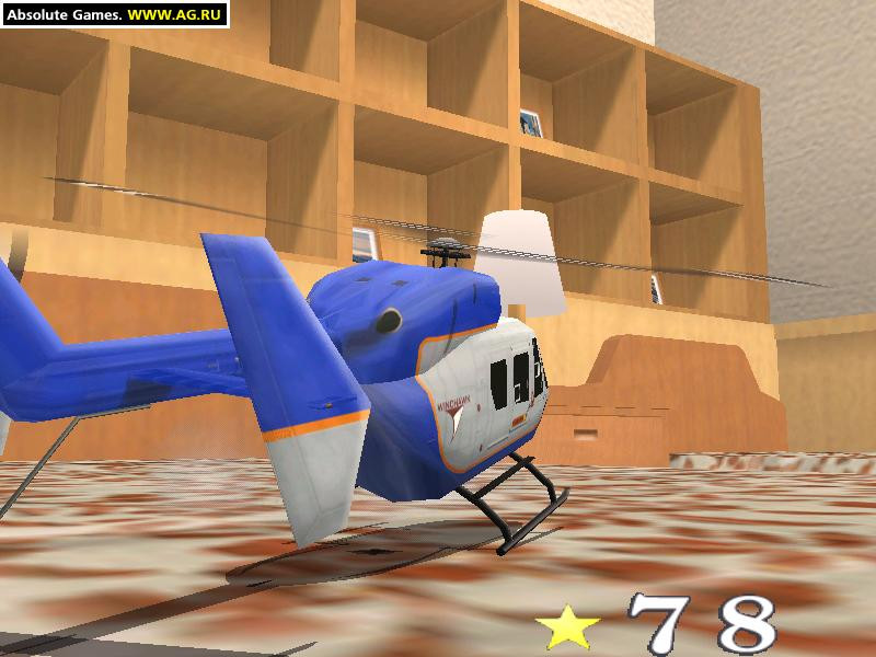 R/C Helicopter Indoor Flight Simulation - кадр 5