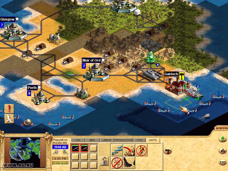 Civilization: Call to Power - кадр 9