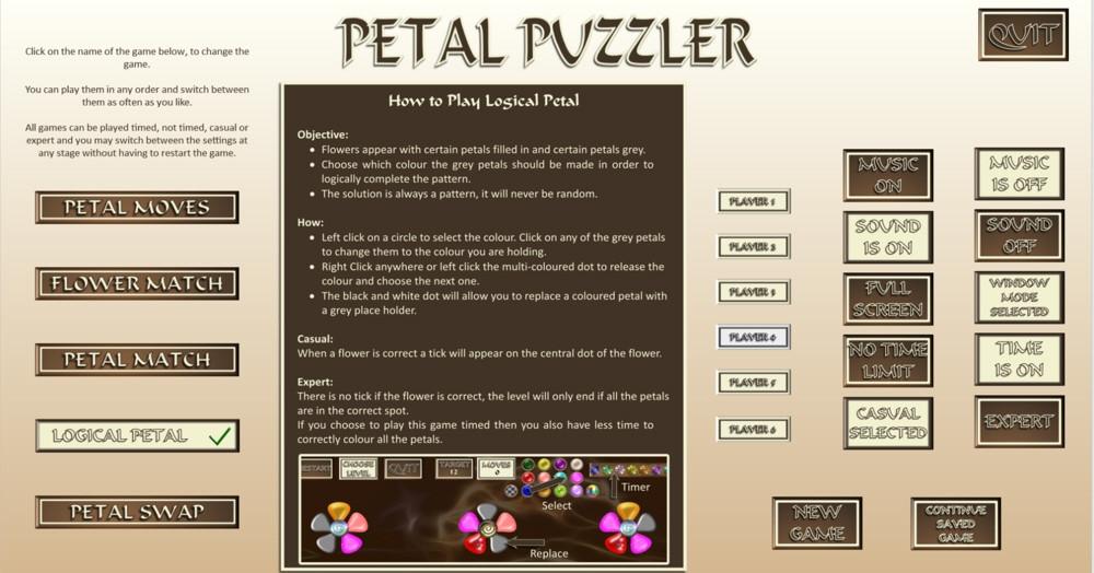Petal Puzzler (itch) - кадр 5