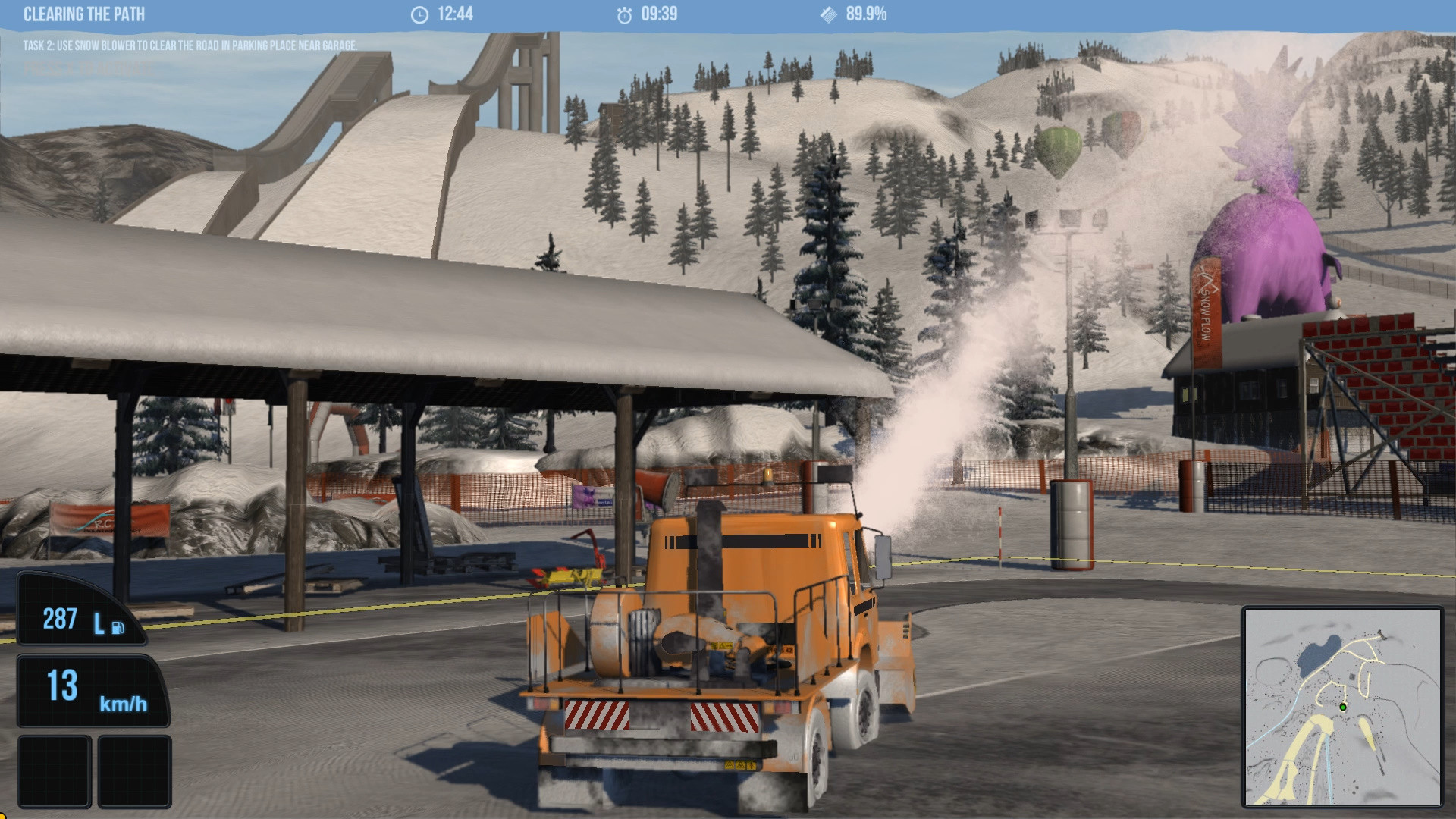 Snowcat Simulator - кадр 5
