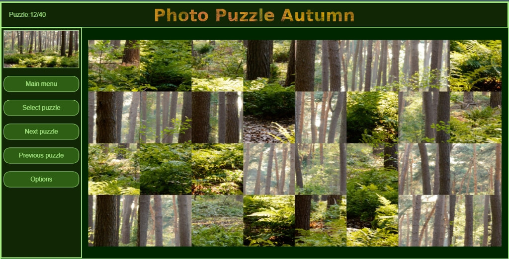 Photo Puzzle Autumn (itch) - кадр 3