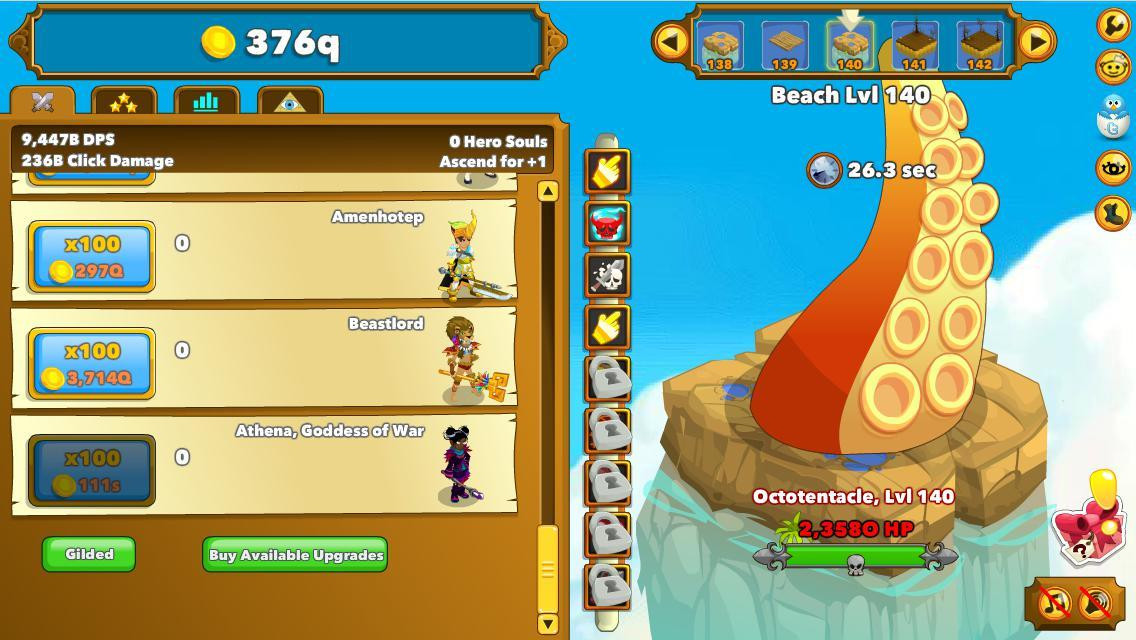 Clicker Heroes (itch) - кадр 4