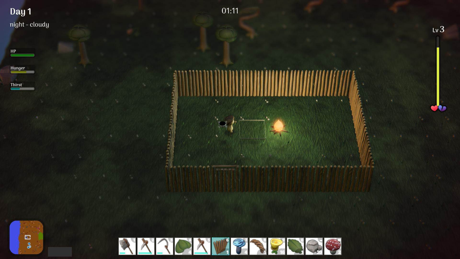 Survive the show - survival inception game (itch) - кадр 4
