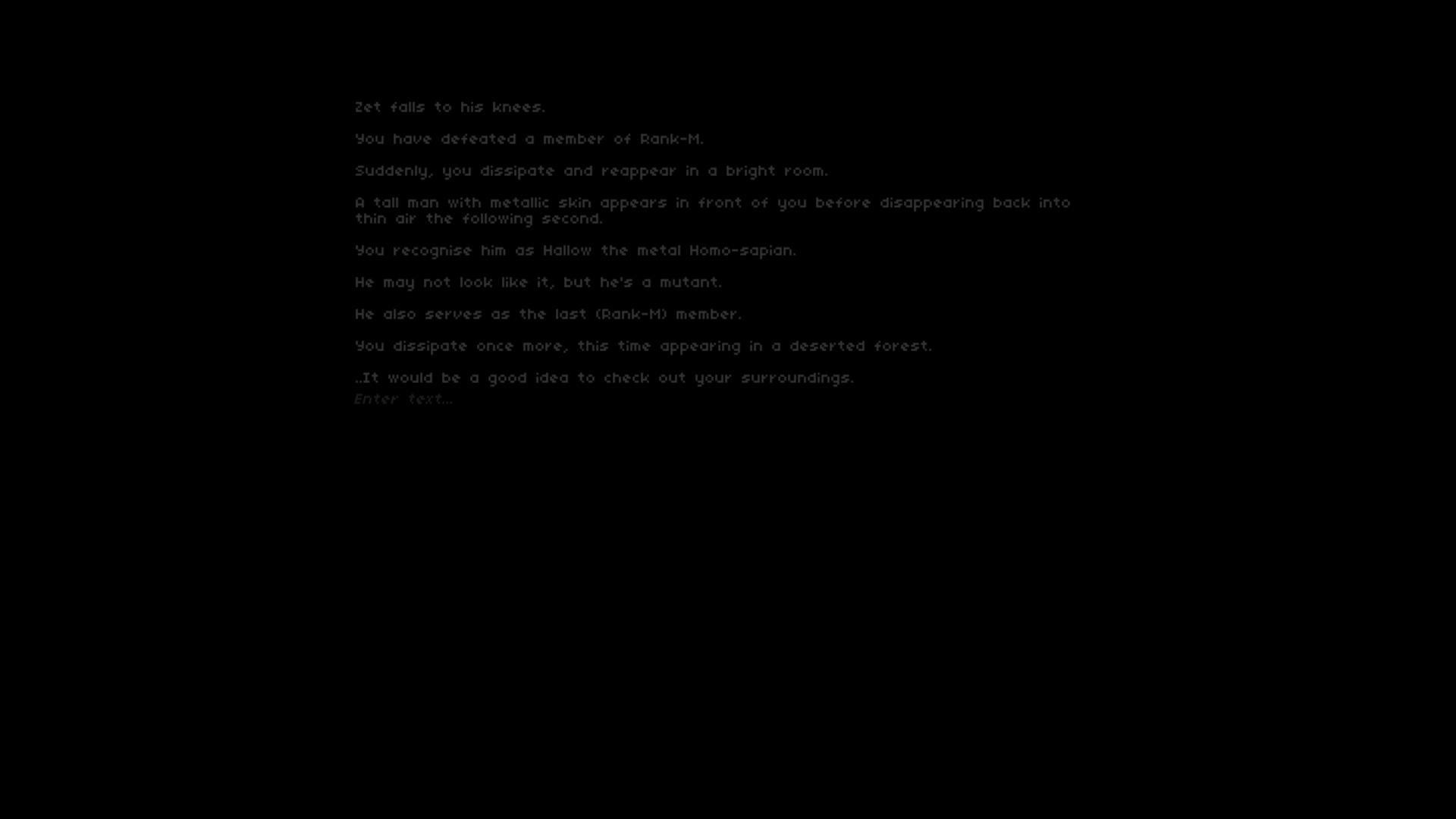 Anthropomorphic Mutant Animals in a Text Adventure (itch) - кадр 2