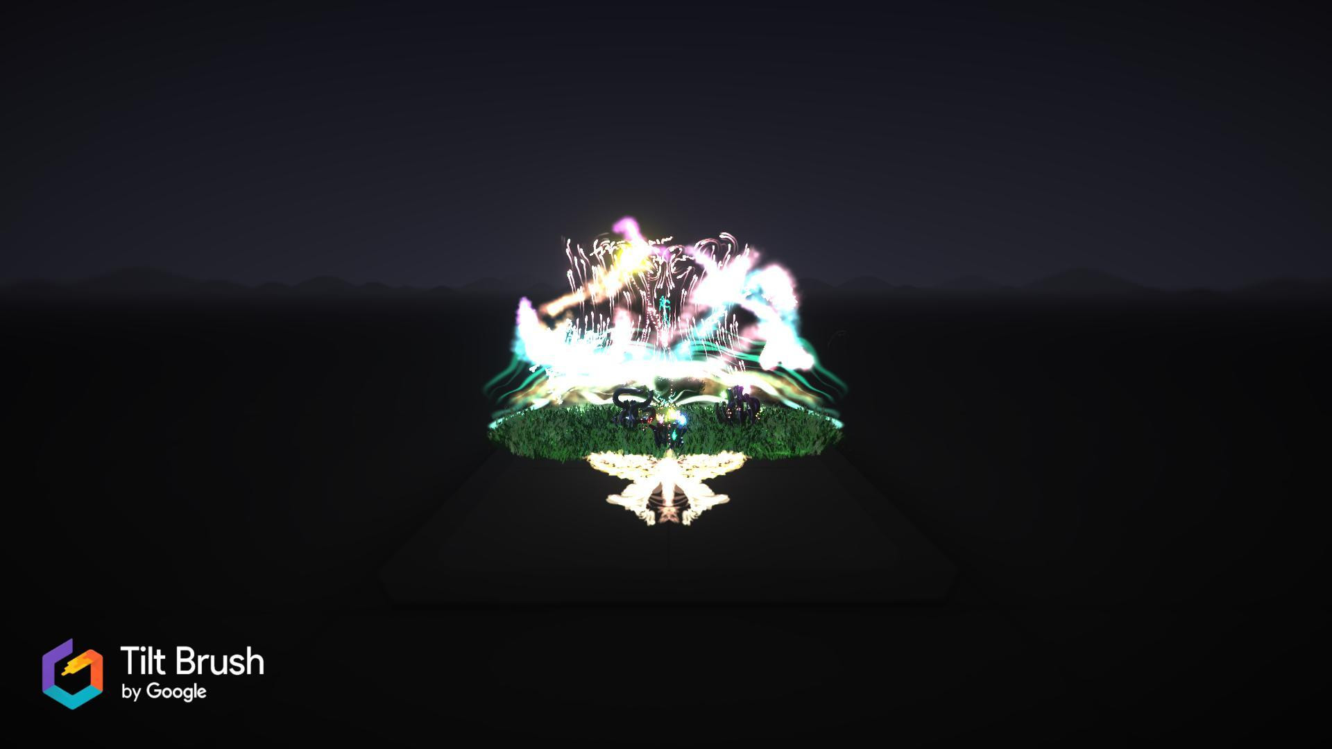 Bee Garden (Digital Art Installation) (itch) - кадр 1