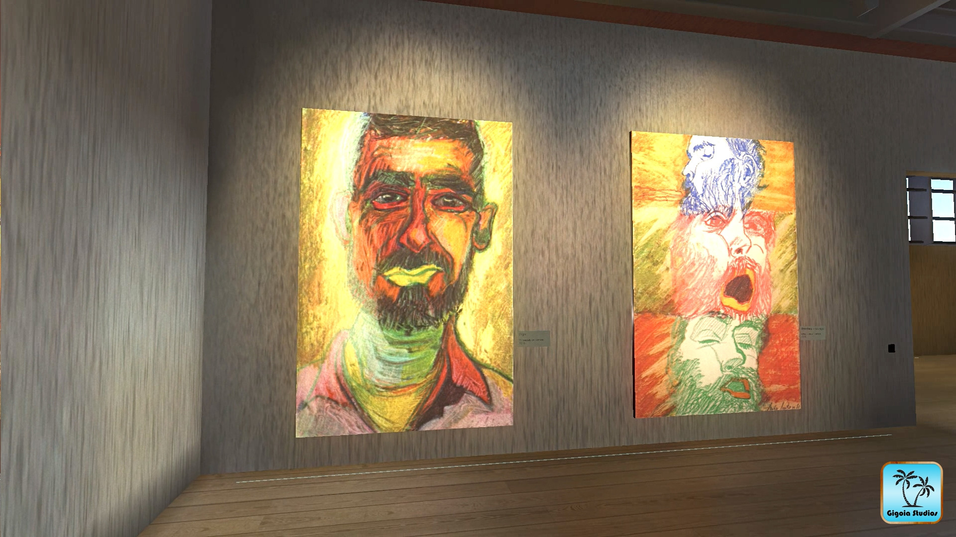 FACES Virtual Art Gallery (itch) - кадр 3