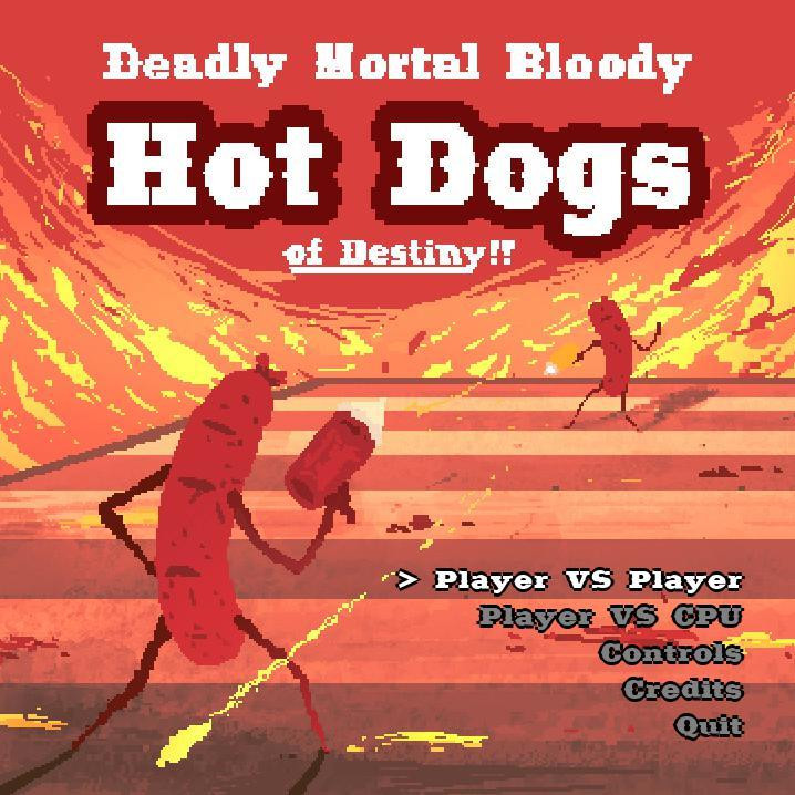 Deadly Mortal Bloody Hot Dogs of Destiny!! (itch) - кадр 3