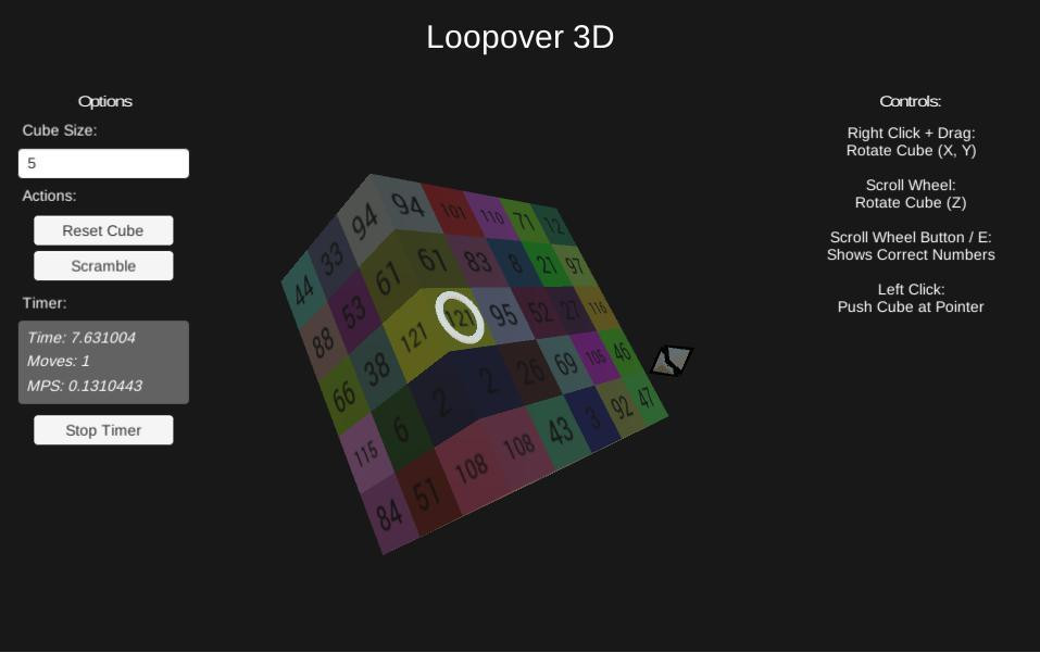 Loopover 3D (itch) - кадр 2