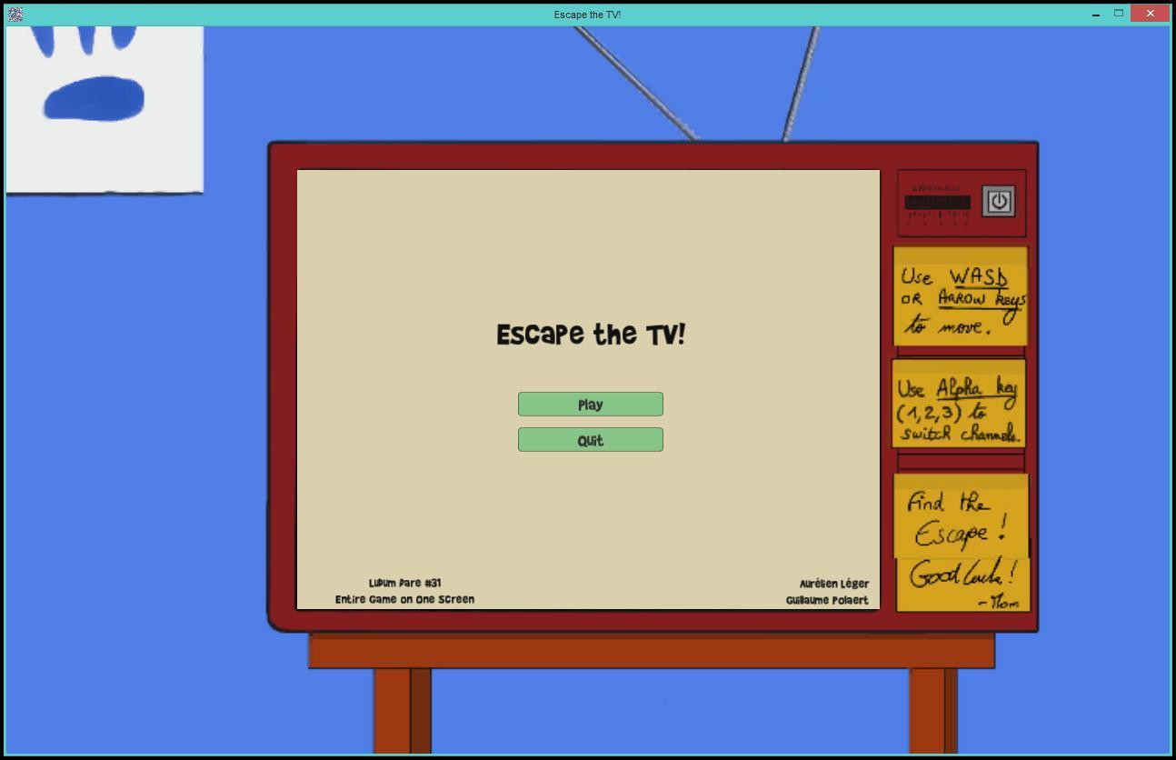Escape the TV! (itch) - кадр 2