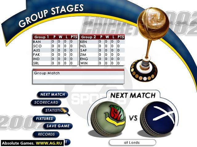 Cricket 2002 - кадр 4