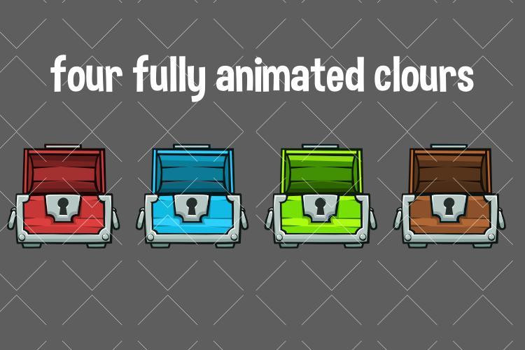 Animated chests (itch) - кадр 2