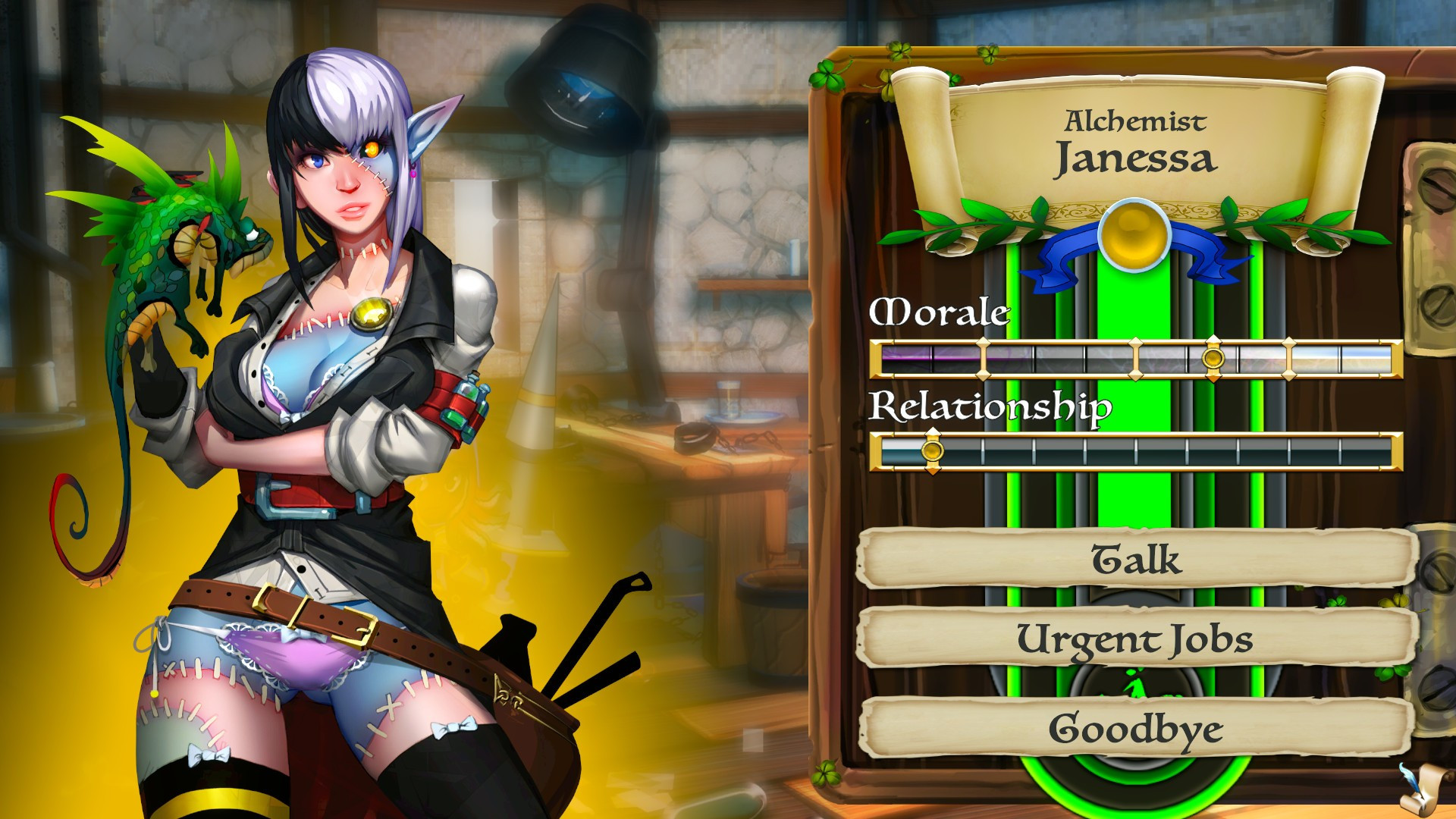 Faulty Apprentice - A Visual Novel/Dating Sim - кадр 2