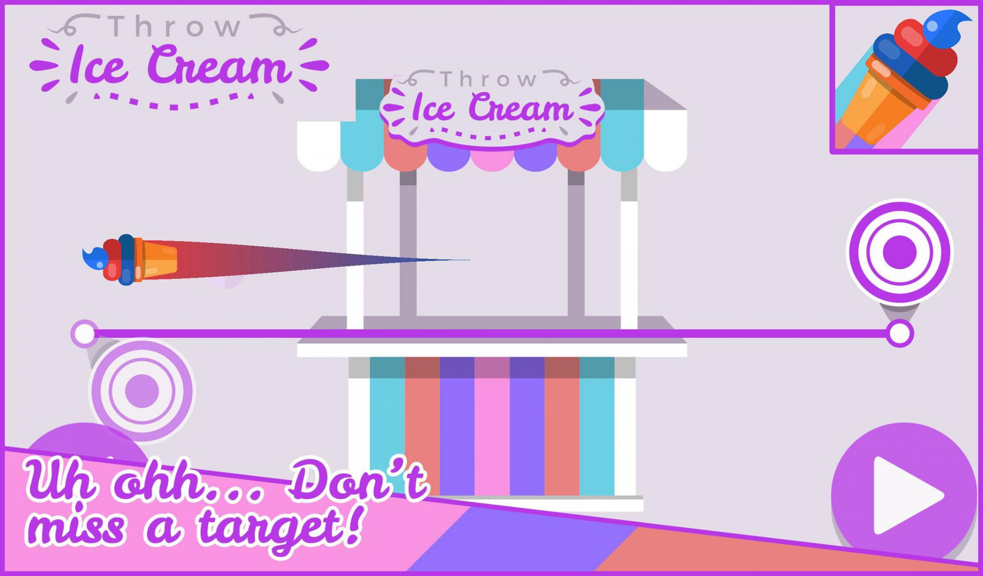 Throw Ice Cream (itch) - кадр 5