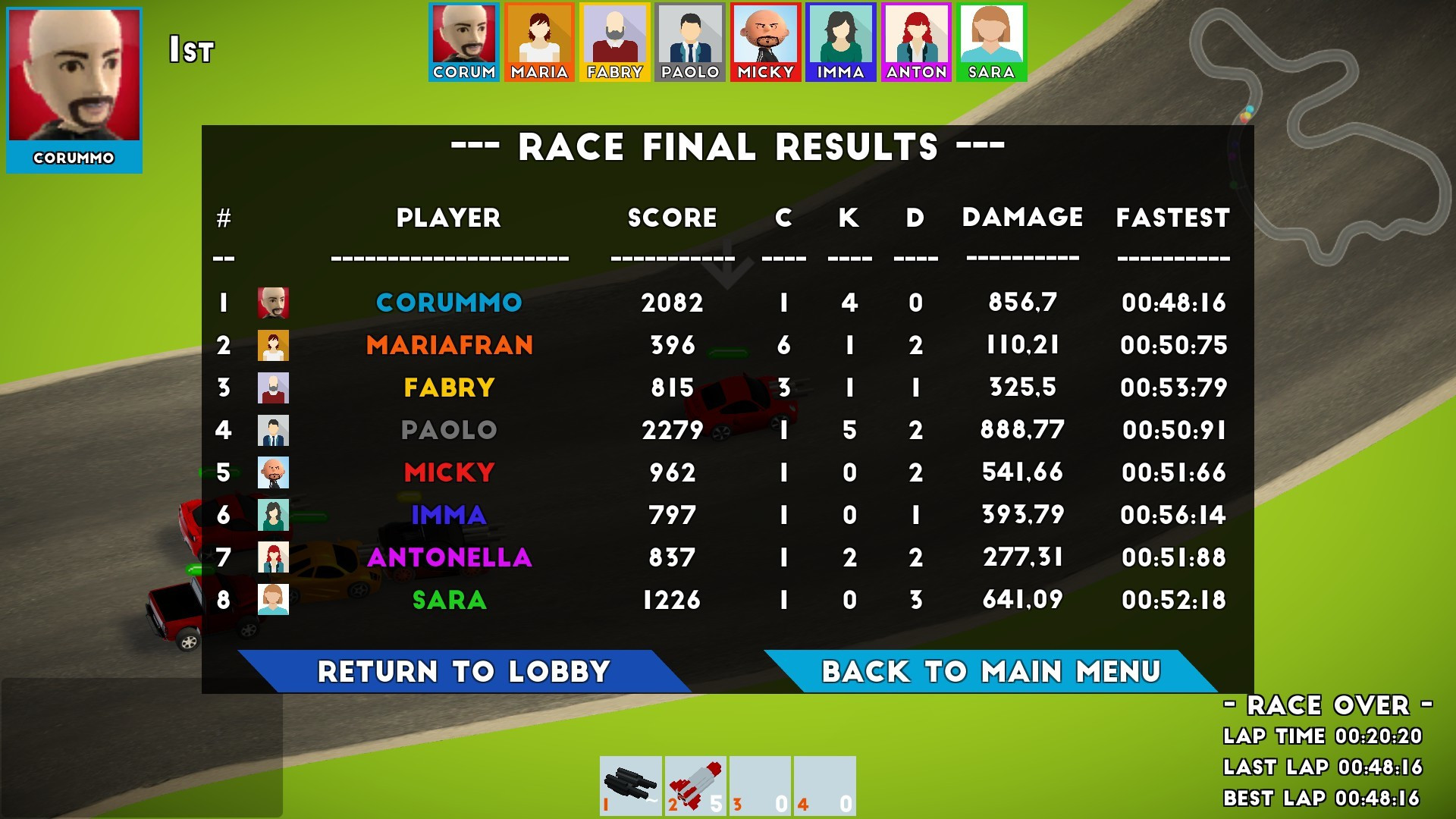 Racing Fighters - кадр 3
