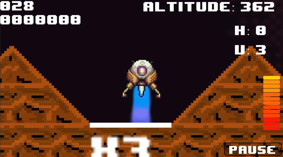 Lunar Lander (itch) (Akirame) - кадр 1