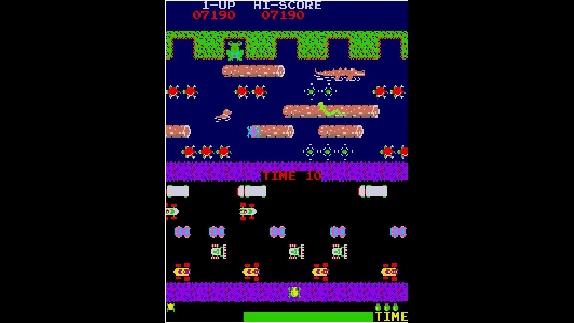 Arcade Archives FROGGER - кадр 6