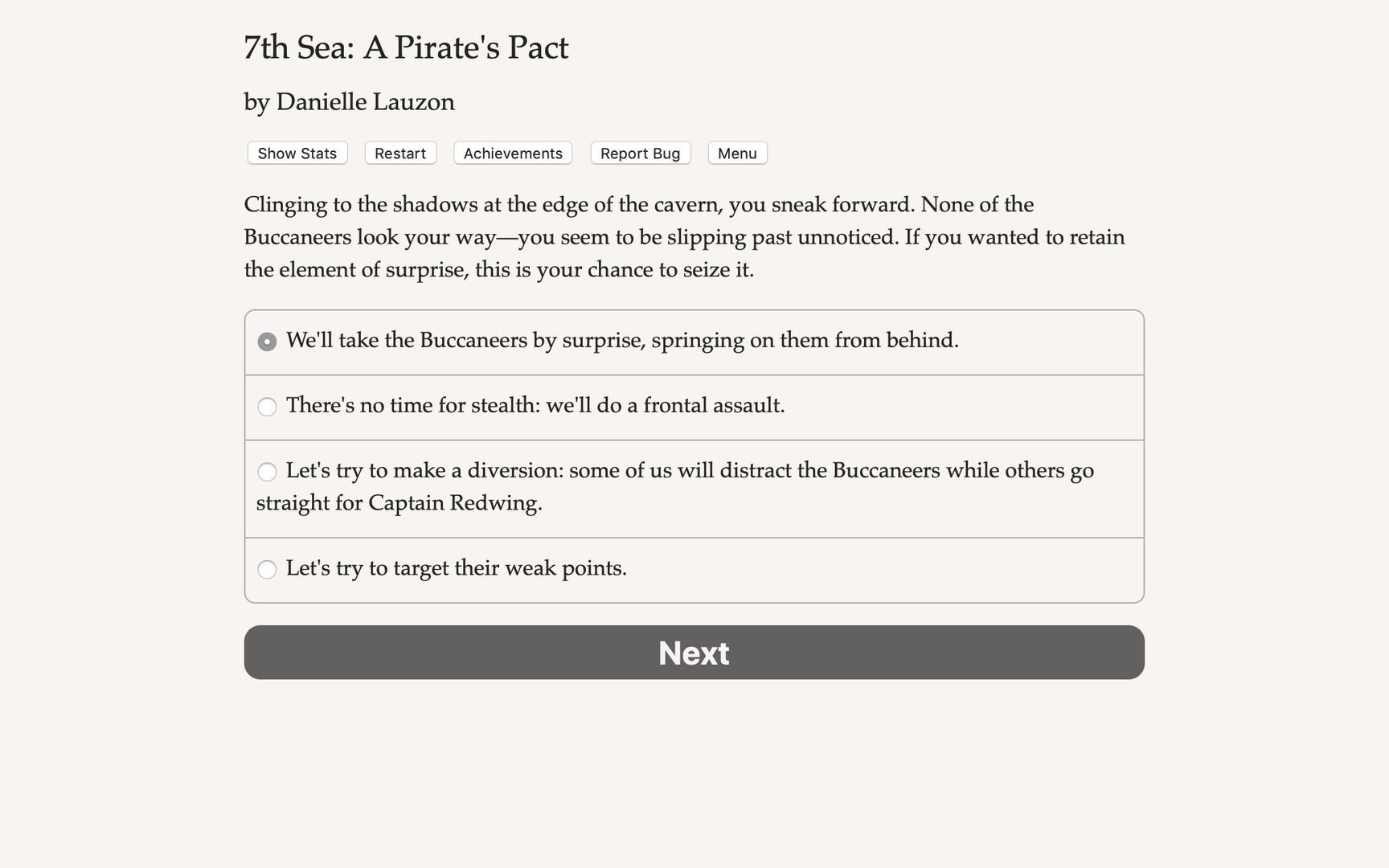 7th Sea: A Pirate's Pact - кадр 1