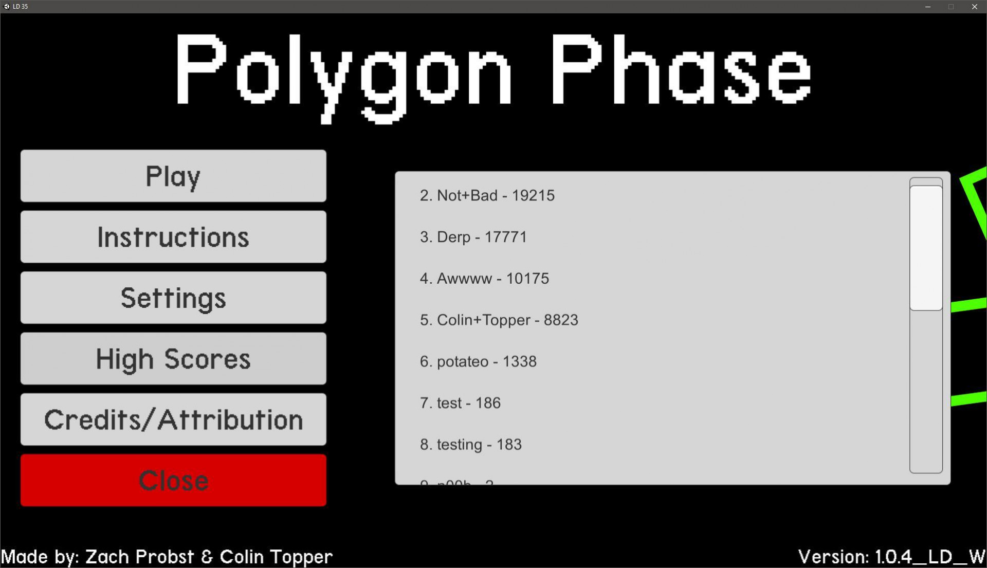 PolygonPhase (itch) - кадр 4