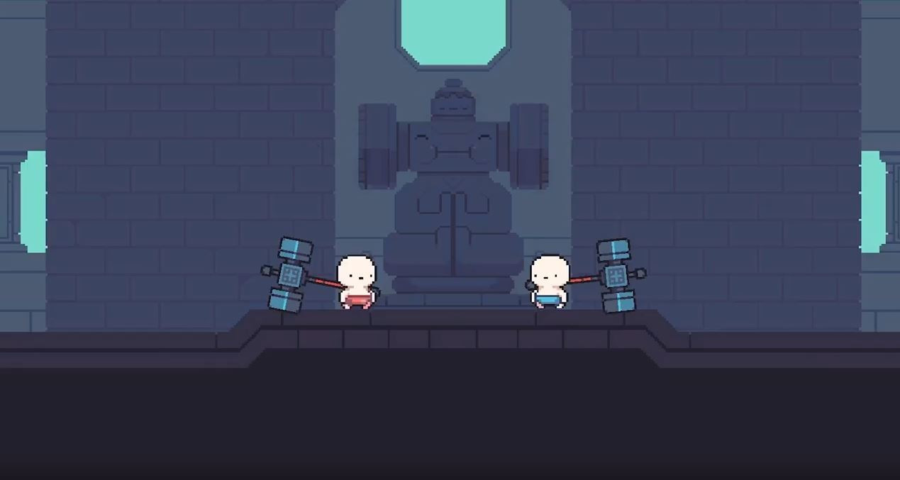 Little people fight with hammers - prototype (itch) - кадр 1