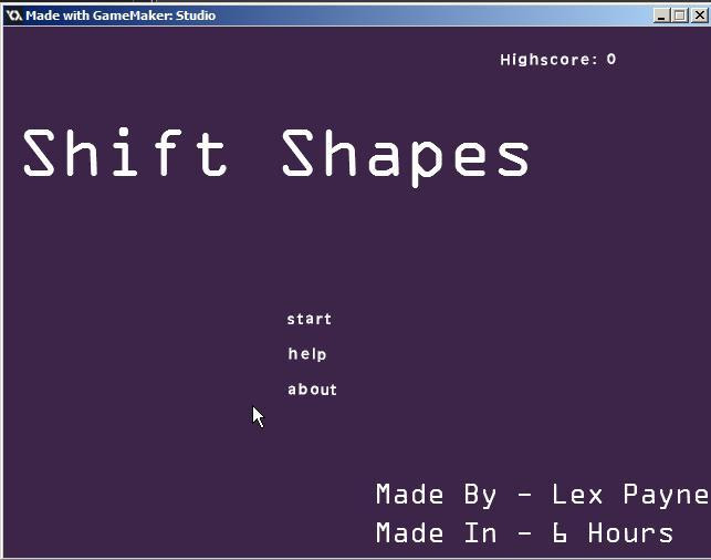 Shift Shapes (itch) - кадр 1