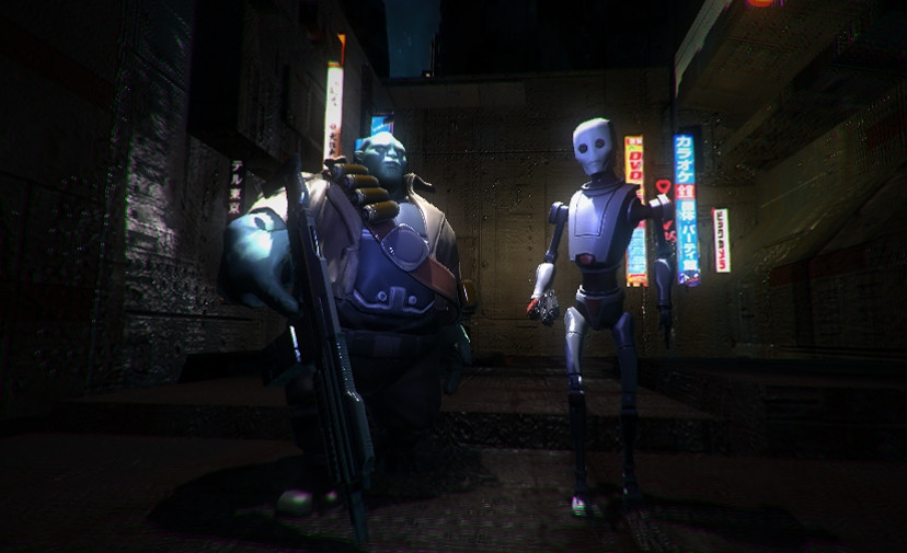 Mike Gamma, VR Space Bounty Hunter (itch) - кадр 3