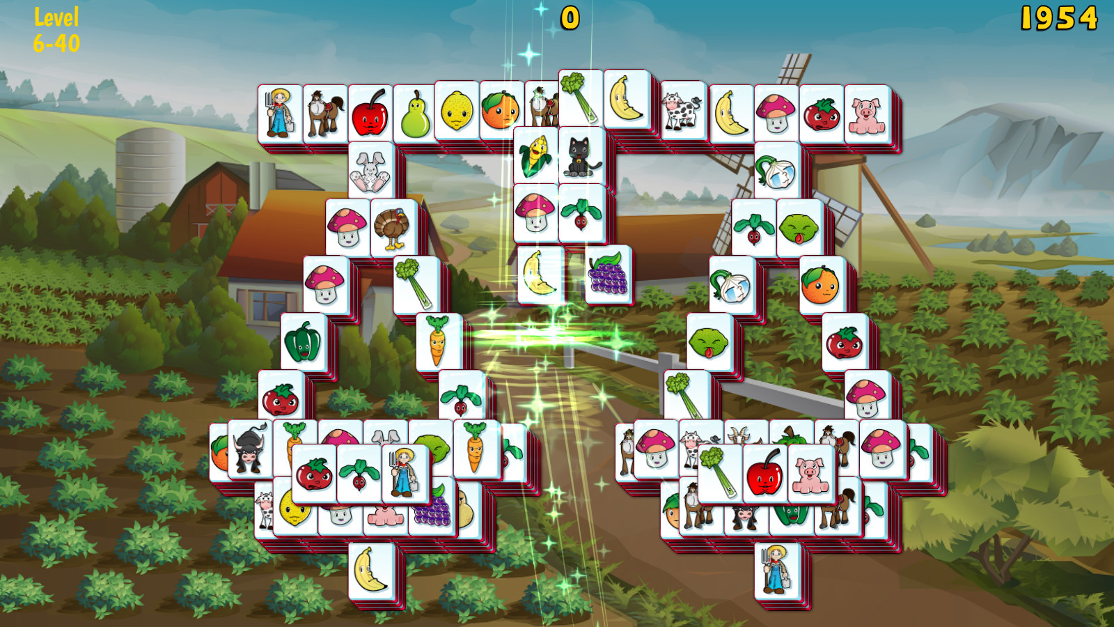 Barnyard Mahjong 3 - кадр 5