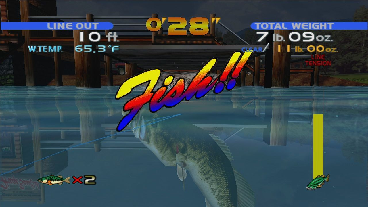 Sega Bass Fishing - кадр 4