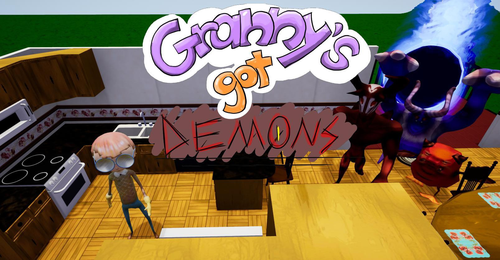 Granny's Got Demons! (itch) - кадр 1