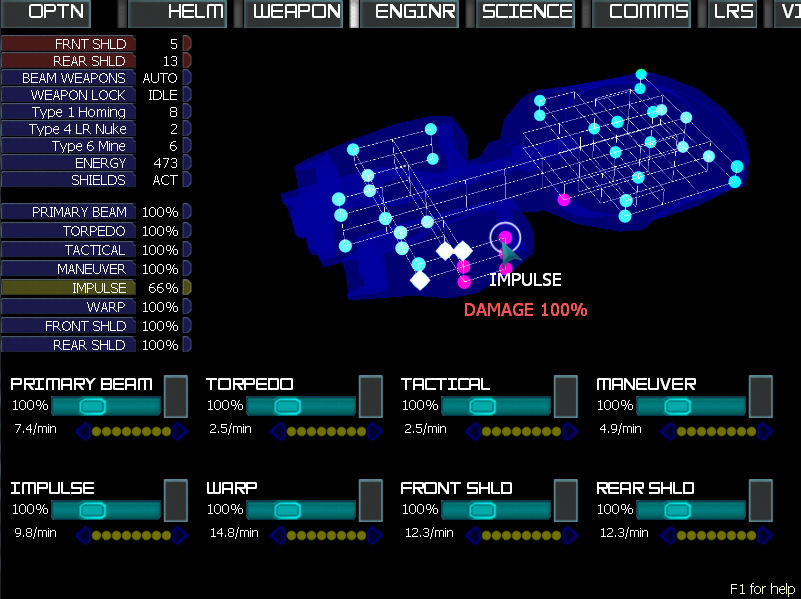 Artemis: Spaceship Bridge Simulator - кадр 11