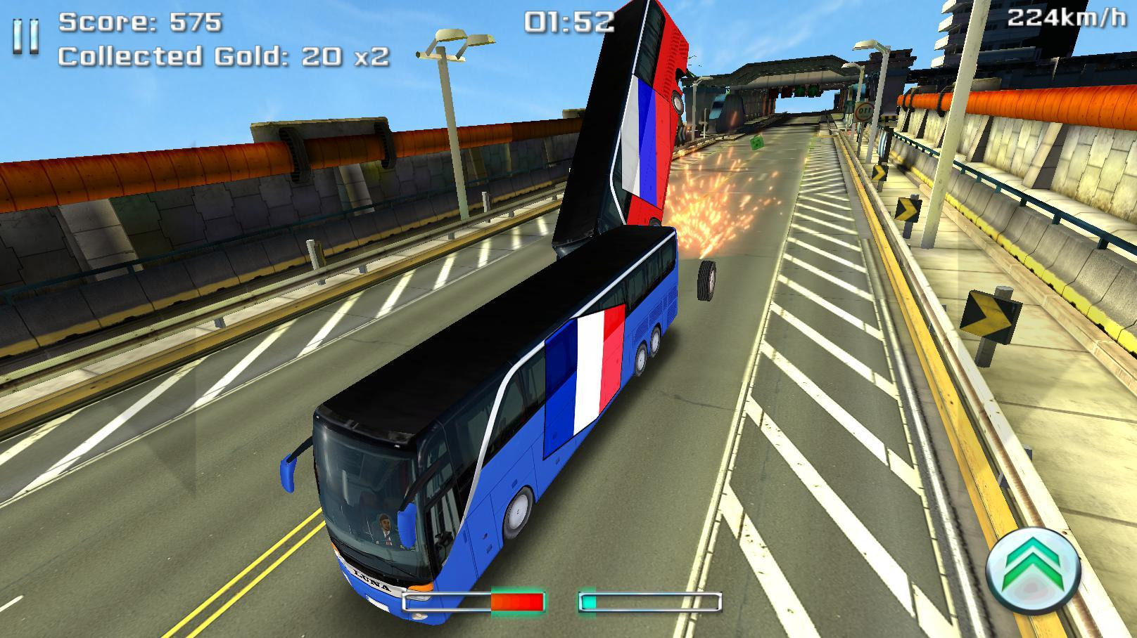 Euro Football Bus Battle 2016 (itch) - кадр 2