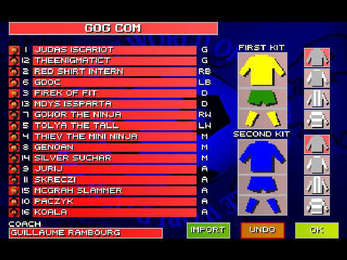 Sensible World of Soccer 96/97 - кадр 9