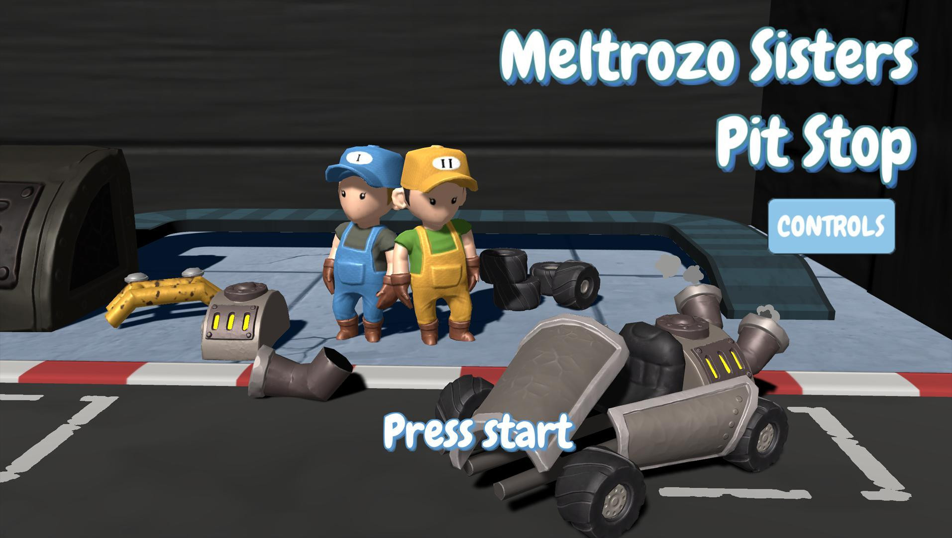 Meltrozo Sisters Pit Stop (itch) - кадр 3