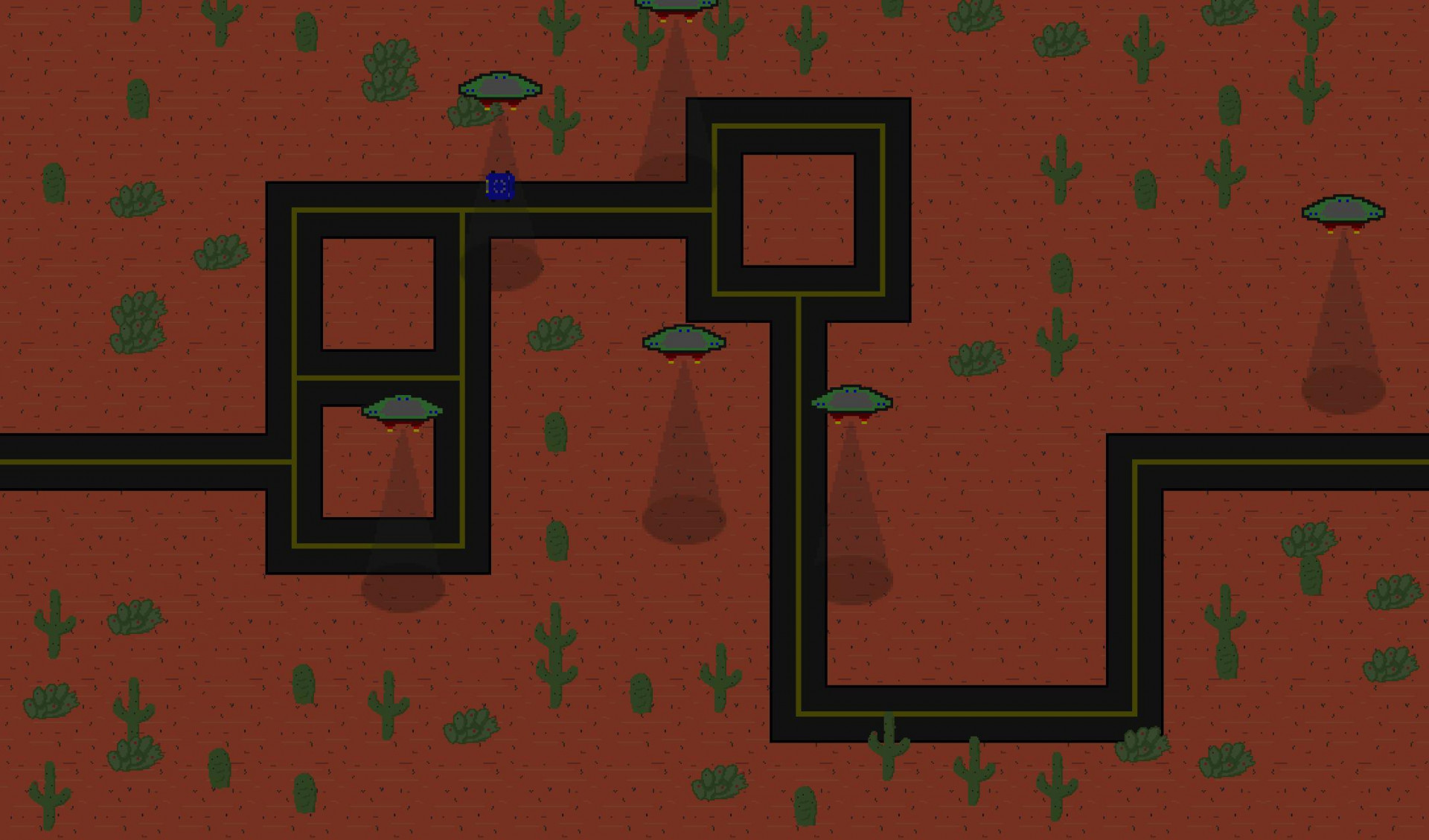 Swarm Saucers (itch) - кадр 2