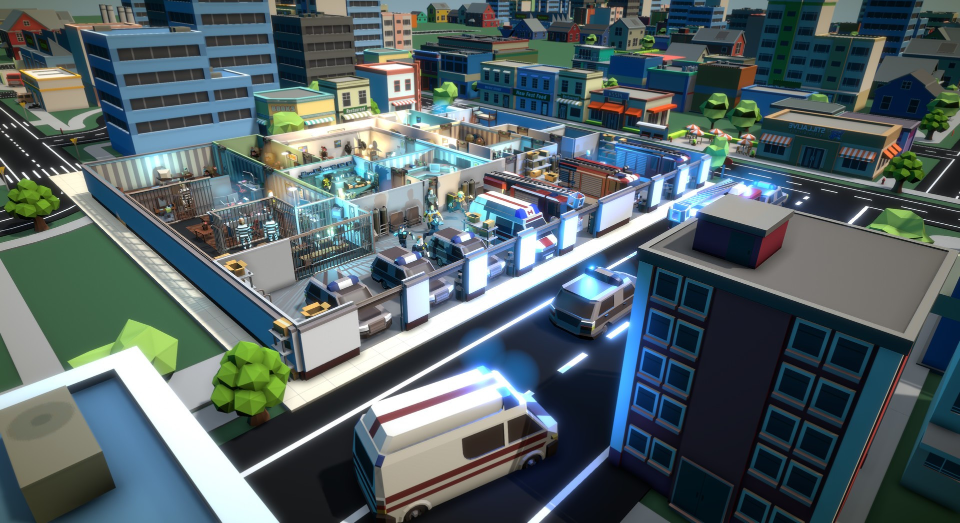 Rescue HQ - The Tycoon - кадр 8