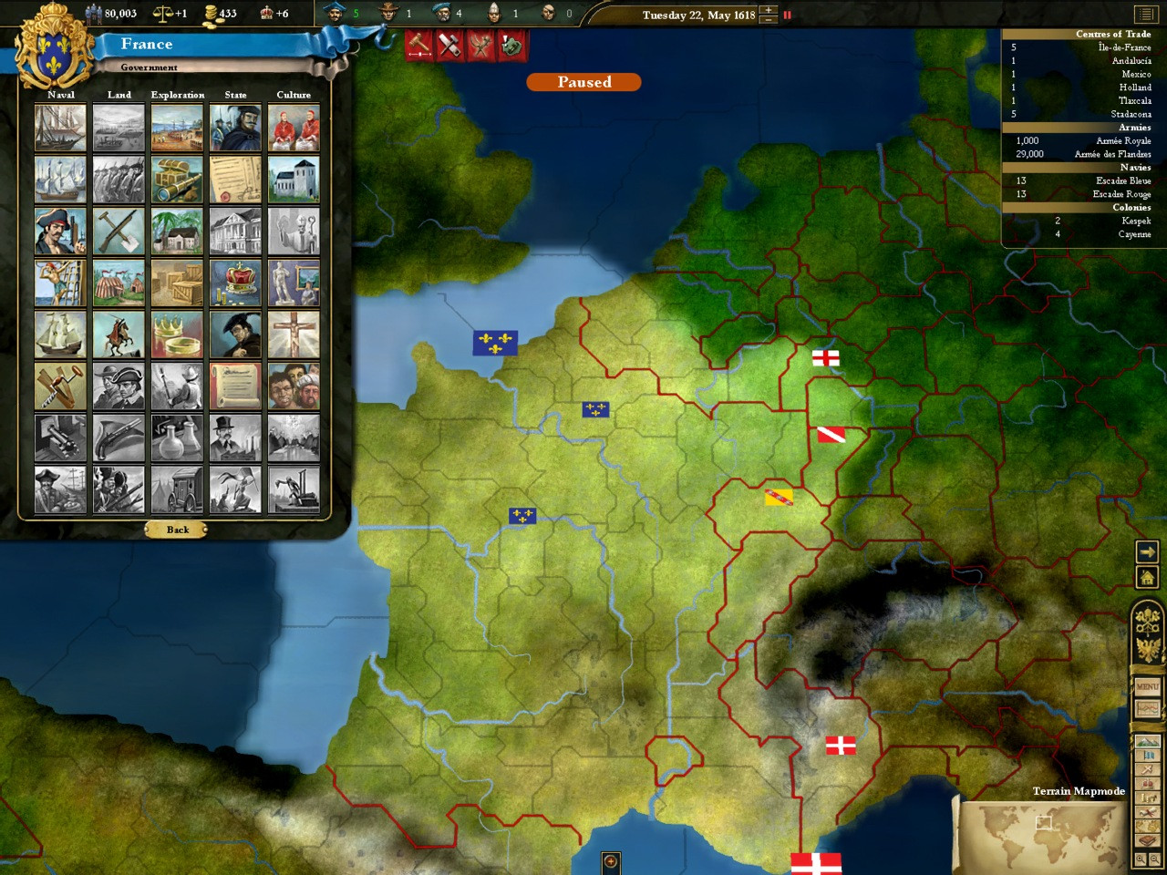 Europa Universalis 3: In Nomine - кадр 12