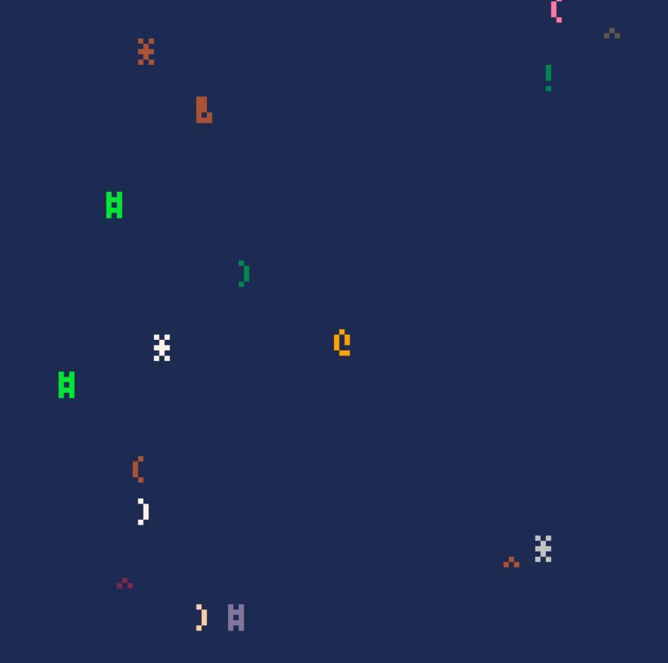 robotfindskitten (itch) - кадр 1