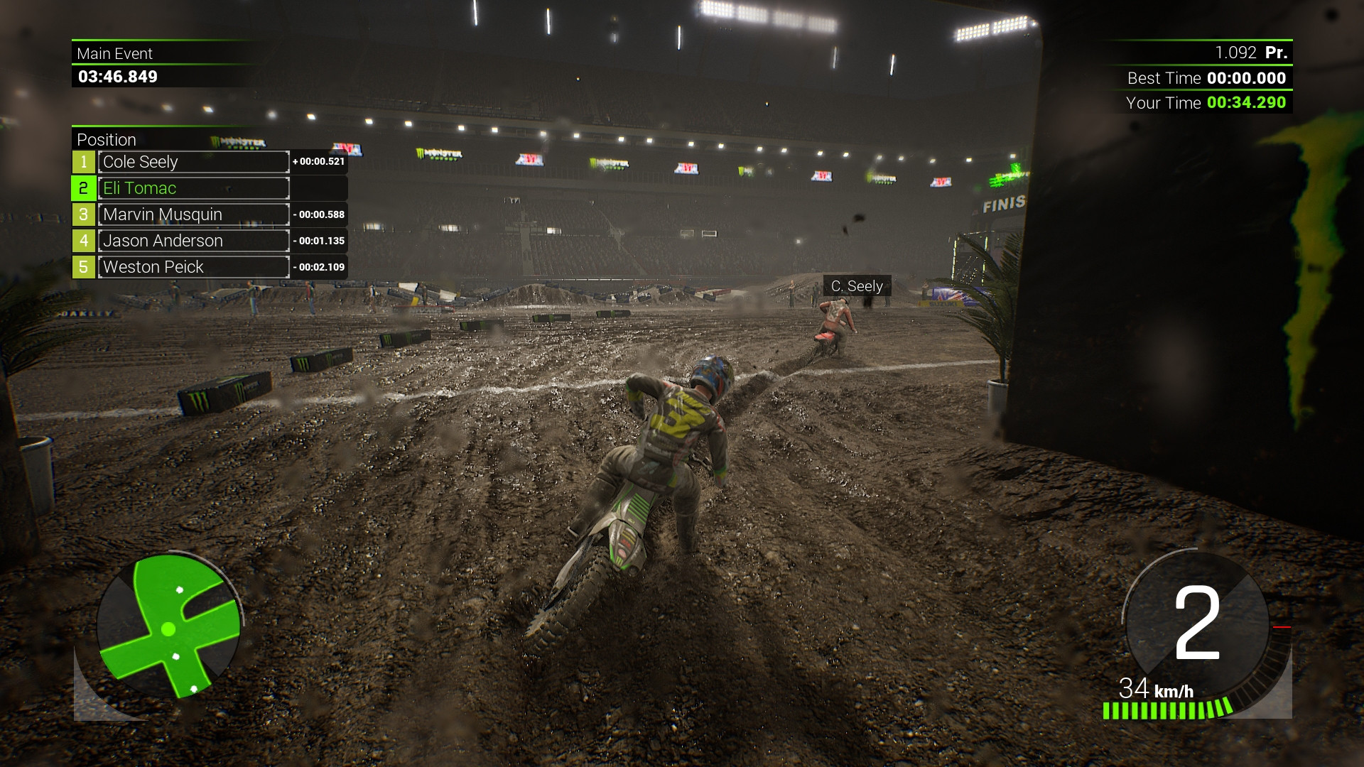 Monster Energy Supercross - The Official Videogame 2 - кадр 4