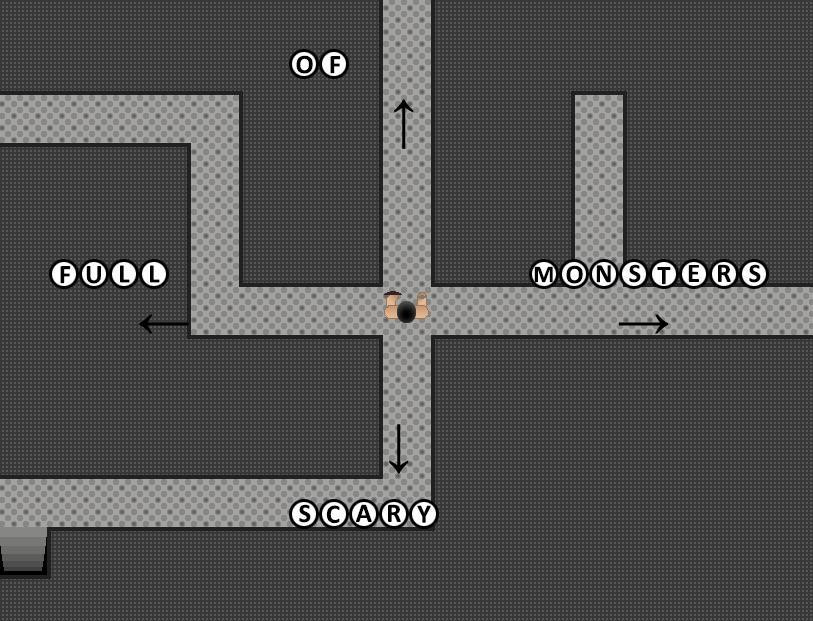 Typewriter Dungeon (itch) - кадр 1