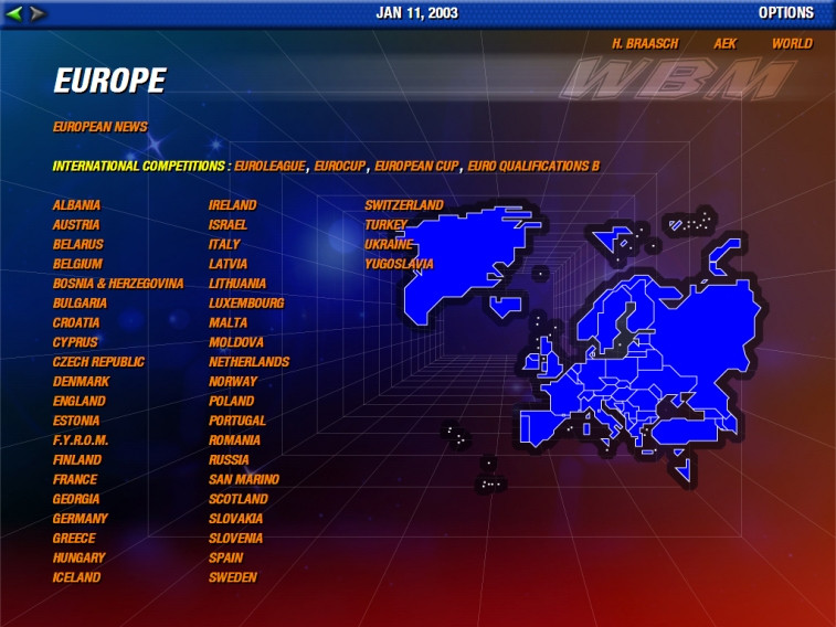 World Basketball Manager - кадр 9