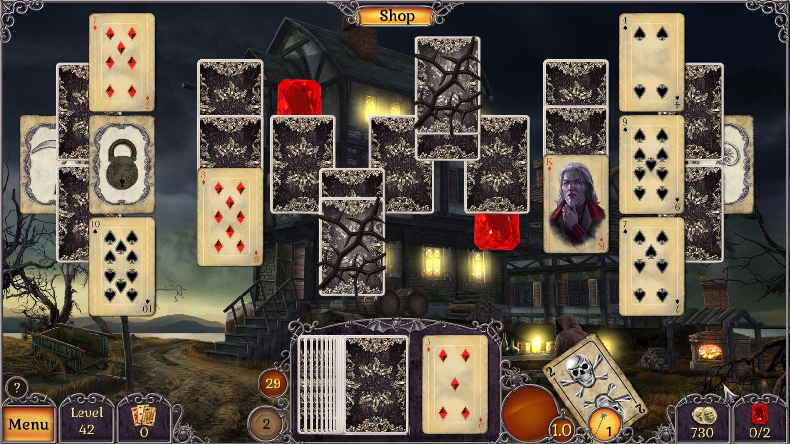 Jewel Match Twilight Solitaire - кадр 5